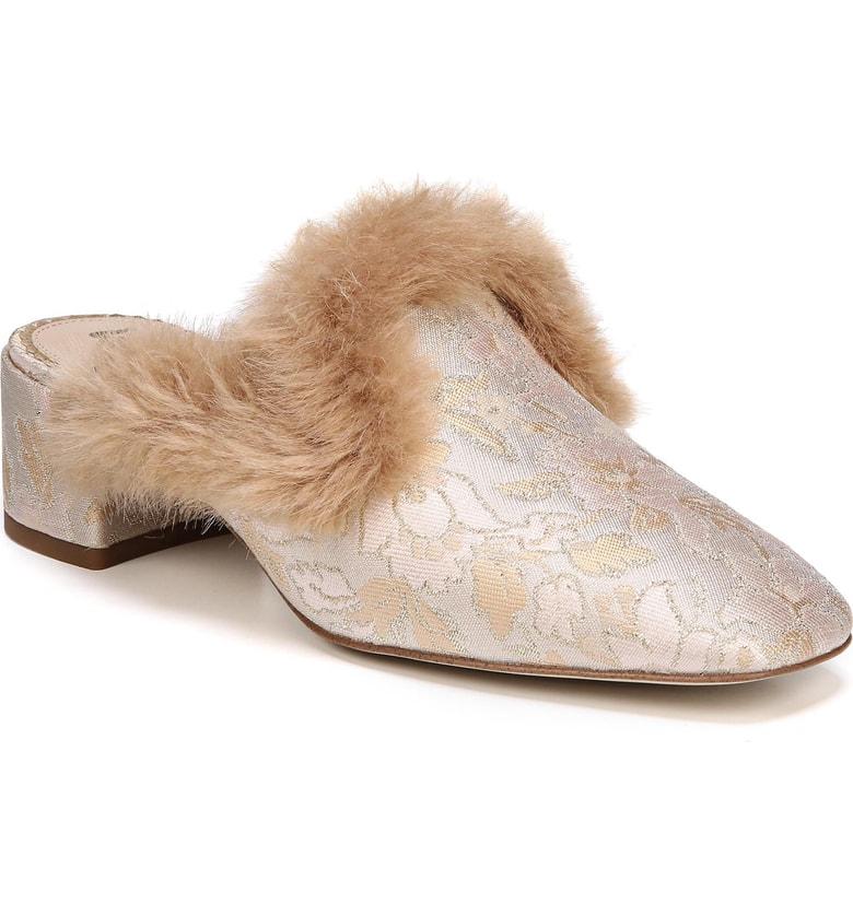 adair block heel mule