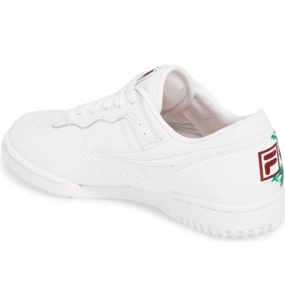 Shop Fila Original Fitness Embroidered Sneaker In Monu/ Fnvy/ Fred