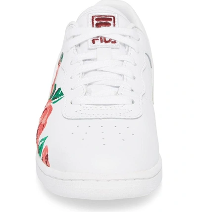 Shop Fila Original Fitness Embroidered Sneaker In Monu/ Fnvy/ Fred
