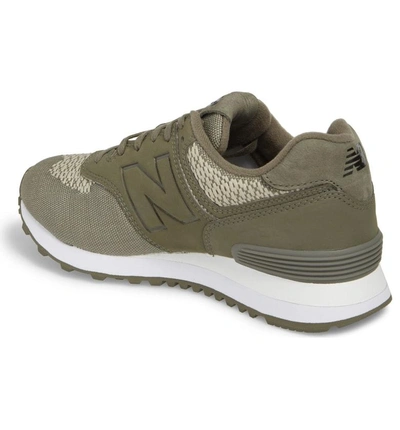 New Balance 574 Tech Sneaker In Military Foliage |