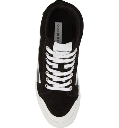 Shop Calvin Klein Jeans Est.1978 High Top Sneaker In Black/ White/ Black