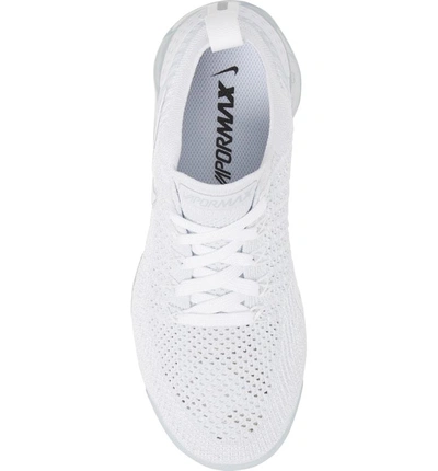 Shop Nike Air Vapormax Flyknit 2 Running Shoe In White/ White/ Pure Platinum