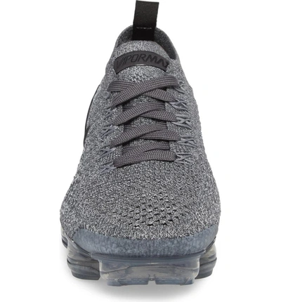 Shop Nike Air Vapormax Flyknit 2 Running Shoe In Dark Grey/ White
