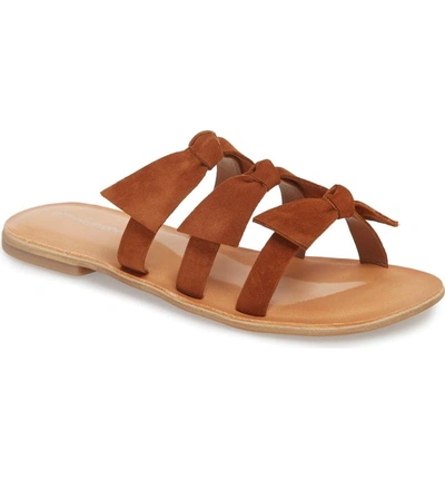 Shop Jeffrey Campbell Atone Sandal In Tan Suede