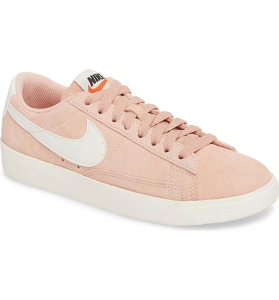 Shop Nike Blazer Low Sneaker In Coral Stardust/ Sail