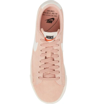 Shop Nike Blazer Low Sneaker In Coral Stardust/ Sail