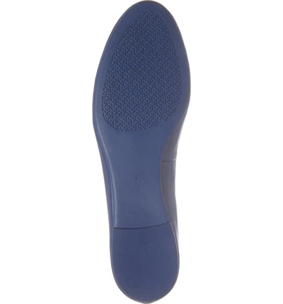 Shop Tory Burch Benton Ballet Flat In Fresh Blueberry