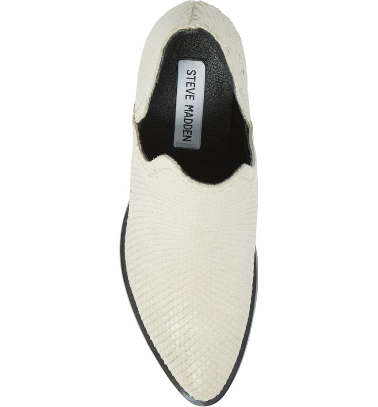 steve madden petra open side bootie