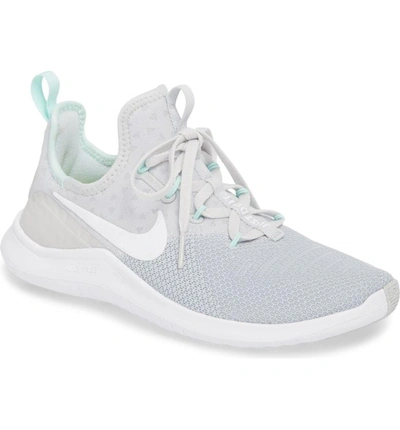 Shop Nike Free Tr8 Training Shoe In Pure Platinum/ White