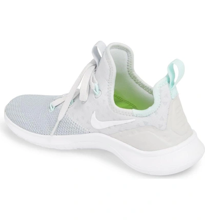 Shop Nike Free Tr8 Training Shoe In Pure Platinum/ White