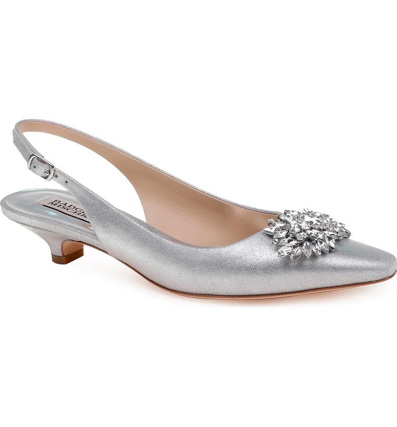 badgley mischka page slingback pump