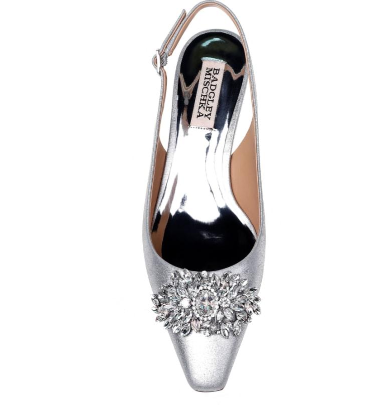 badgley mischka page slingback pump