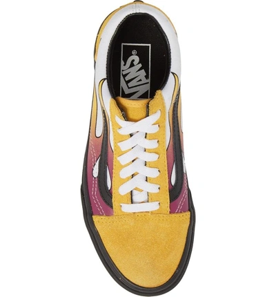 Shop Vans Old Skool Sneaker In Banana/ Black