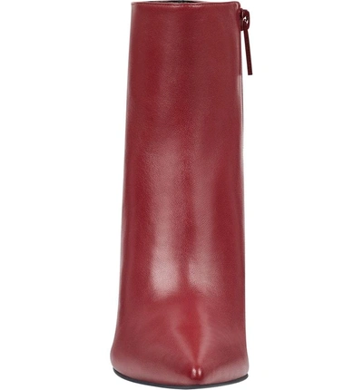 Shop Kendall + Kylie Pointy Toe Bootie In Red