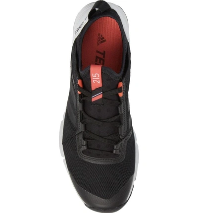 Shop Adidas Originals Terrex Agravic Speed Running Shoe In Black/ White