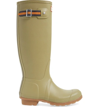 Hunter Original Sissinghurst Tall Rain Boot In Sage Moor Green