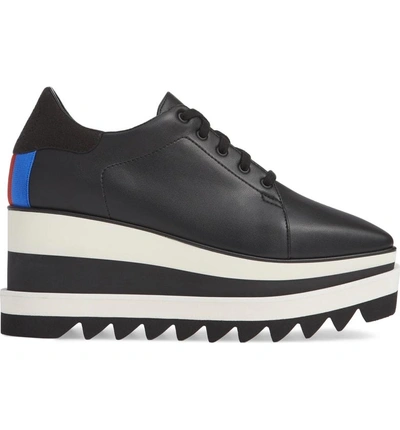 Shop Stella Mccartney Sneak-elyse Flatform Sneaker In Black