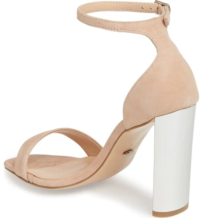 Shop Tony Bianco Samala Ankle Strap Sandal In Blush Suede