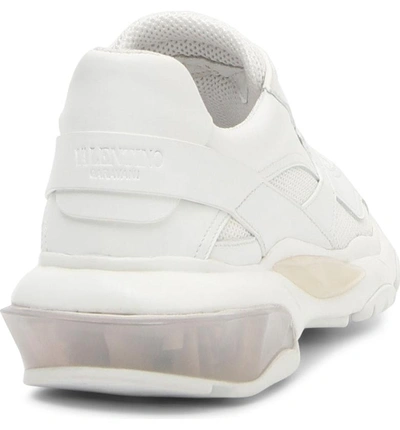 Shop Valentino Bounce Low Top Sneaker In White