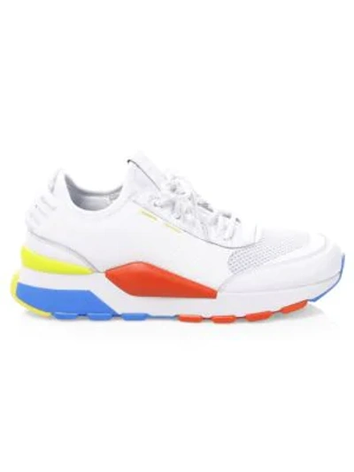 Shop Puma Play Colorblock Sneakers In  White