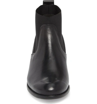 Shop Munro Ana Bootie In Black Leather