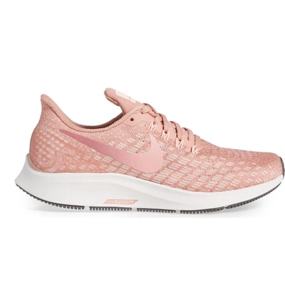 Shop Nike Air Zoom Pegasus 35 Running Shoe In Rust Pink/ Pink/ Guava Ice
