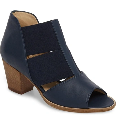 Shop Amalfi By Rangoni Cestello Bootie In Blue/ Green Leather