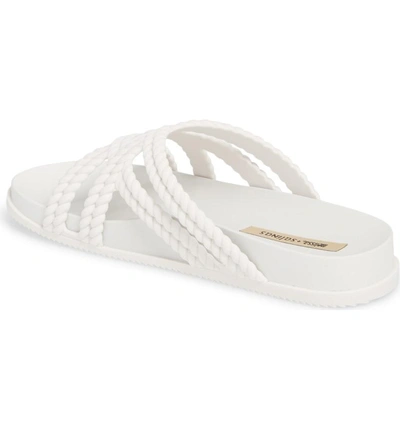 Shop Melissa Cosmic Salinas Slide Sandal In White