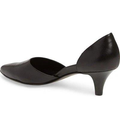 Shop Paul Green Shey Pointy Toe Pump In Black Leather