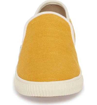 Shop Toms Clemente Slip-on In Sunflower Heritage Canvas