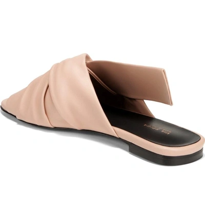 Shop Via Spiga Halina Slide Sandal In Sand Leather