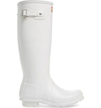Shop Hunter 'original Tall' Rain Boot In White