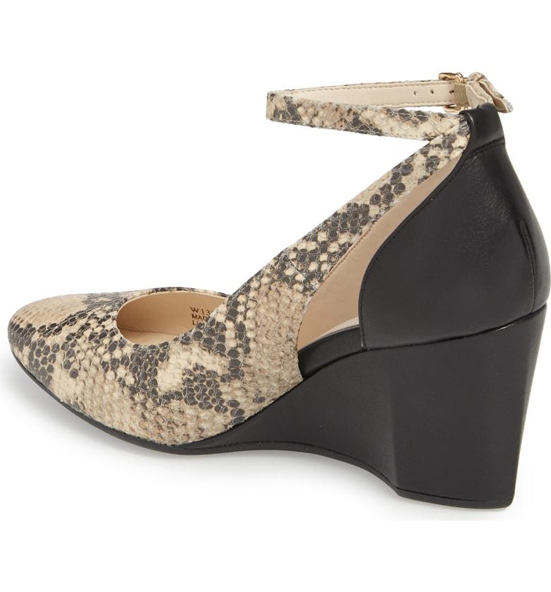 cole haan lacey cutout wedge