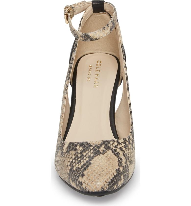 cole haan lacey cutout wedge pump