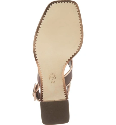 Shop Tory Burch Delaney Double Strap Sandal In Malbec/ Rose Gold