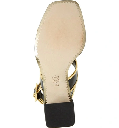 Shop Tory Burch Delaney Double Strap Sandal In Perfect Black
