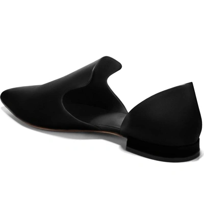 Shop Vince Damris D'orsay Loafer In Black Siviglia Calf