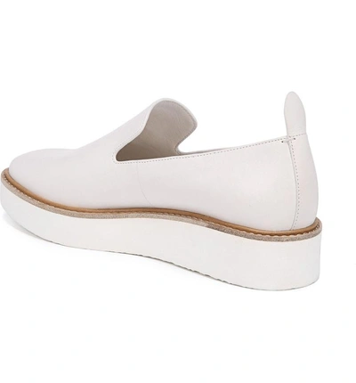 Shop Vince Sanders Slip-on Sneaker In Off White