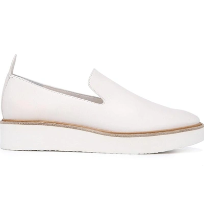 Shop Vince Sanders Slip-on Sneaker In Off White