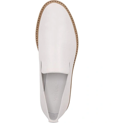 Shop Vince Sanders Slip-on Sneaker In Off White