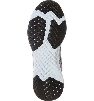 Shop Nike Odyssey React Running Shoe In Wolf Grey/ Black/ Grey