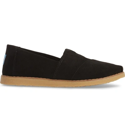 Shop Toms Classics Alpargata Slip-on In Black