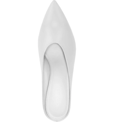 Shop Vince Ralston Pointy Toe Mule In Horchata