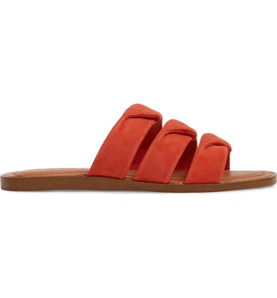 Shop 1.state Frel Slide Sandal In Siren Nubuck Leather