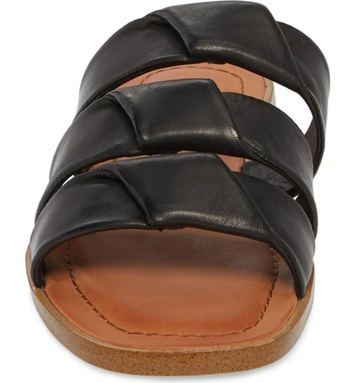 Shop 1.state Frel Slide Sandal In Black Leather