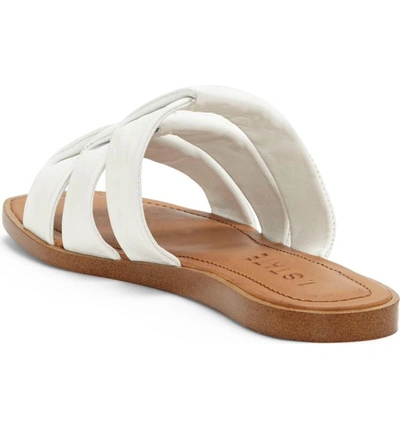 Shop 1.state Frel Slide Sandal In White Leather