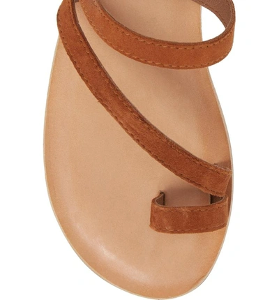 Shop Jeffrey Campbell Glady Sandal In Tan Suede