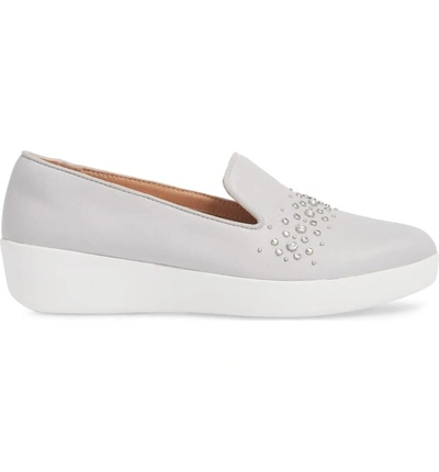 Shop Fitflop Audrey Loafer In Pearl Leather