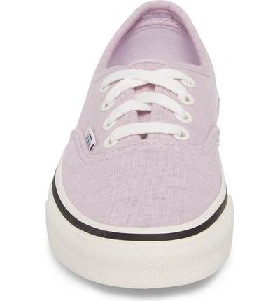 Shop Vans 'authentic' Sneaker In Lavender Fog/ Snow White