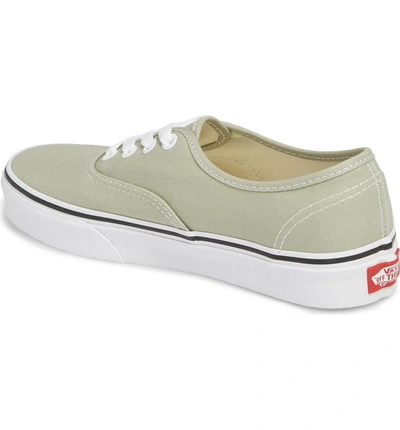 Shop Vans 'authentic' Sneaker In Desert Sage/ True White